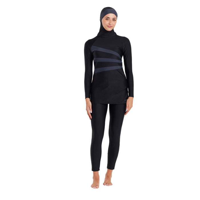 Maillot de bain Meelup Modesty Femme Noir Taille 38-L Zoggs 462163BKGY38