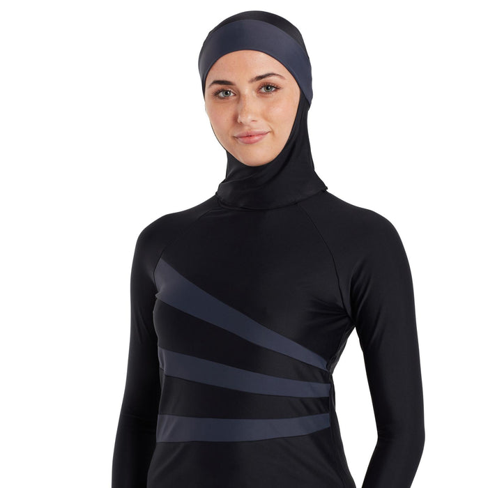 Maillot de bain Meelup Modesty Femme Noir Taille 38-L Zoggs 462163BKGY38