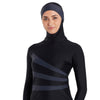 Maillot de bain Meelup Modesty Femme Noir Taille 44-XXXL Zoggs 462163BKGY44