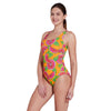 Maillot de bain une pièce Ecofeel Scoopback Zesti Taille 48 Zoggs 462376ZEST48
