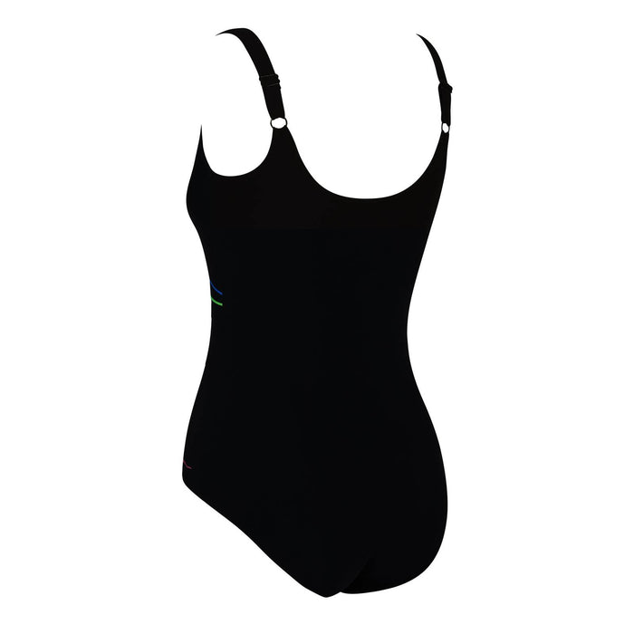 Maillot de bain 1 pièce Macmaster à dos arrondi réglable Prism Geo Taille 40 Zoggs 462412PRIS40