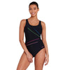 Maillot de bain 1 pièce Macmaster à dos arrondi réglable Prism Geo Taille 46 Zoggs 462412PRIS46