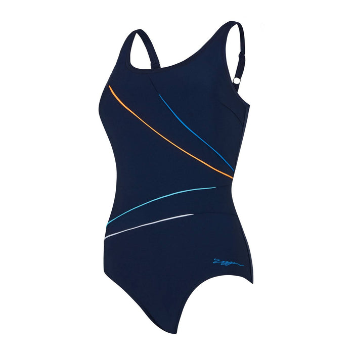 Maillot de bain 1 pièce Macmaster à dos arrondi réglable Spatial Taille 38 Zoggs 462412SPAT38