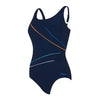 Maillot de bain 1 pièce Macmaster à dos arrondi réglable Spatial Taille 42 Zoggs 462412SPAT42