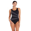Maillot de bain une pièce Sandon Scoopback femme noir Taille 48-5XL Zoggs 462553BK48