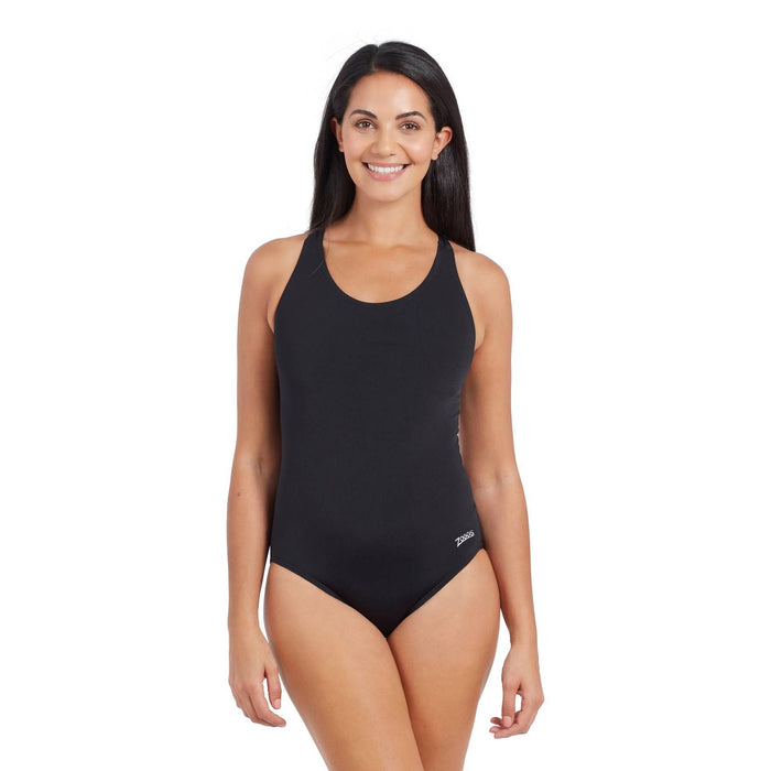 Maillot de bain 1 pièce Cottesloe Flyback Femme Noir Taille 40-XL Zoggs 462558BK40