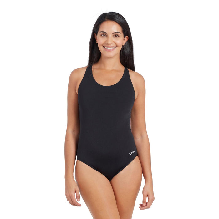 Maillot de bain 1 pièce Cottesloe Flyback Femme Noir Taille 44-XXXL Zoggs 462558BK44