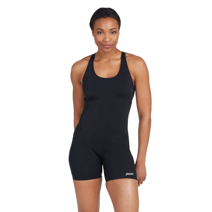 Maillot une pièce Cottesloe Legsuit Femme Noir Taille 36-M Zoggs 462561BK36