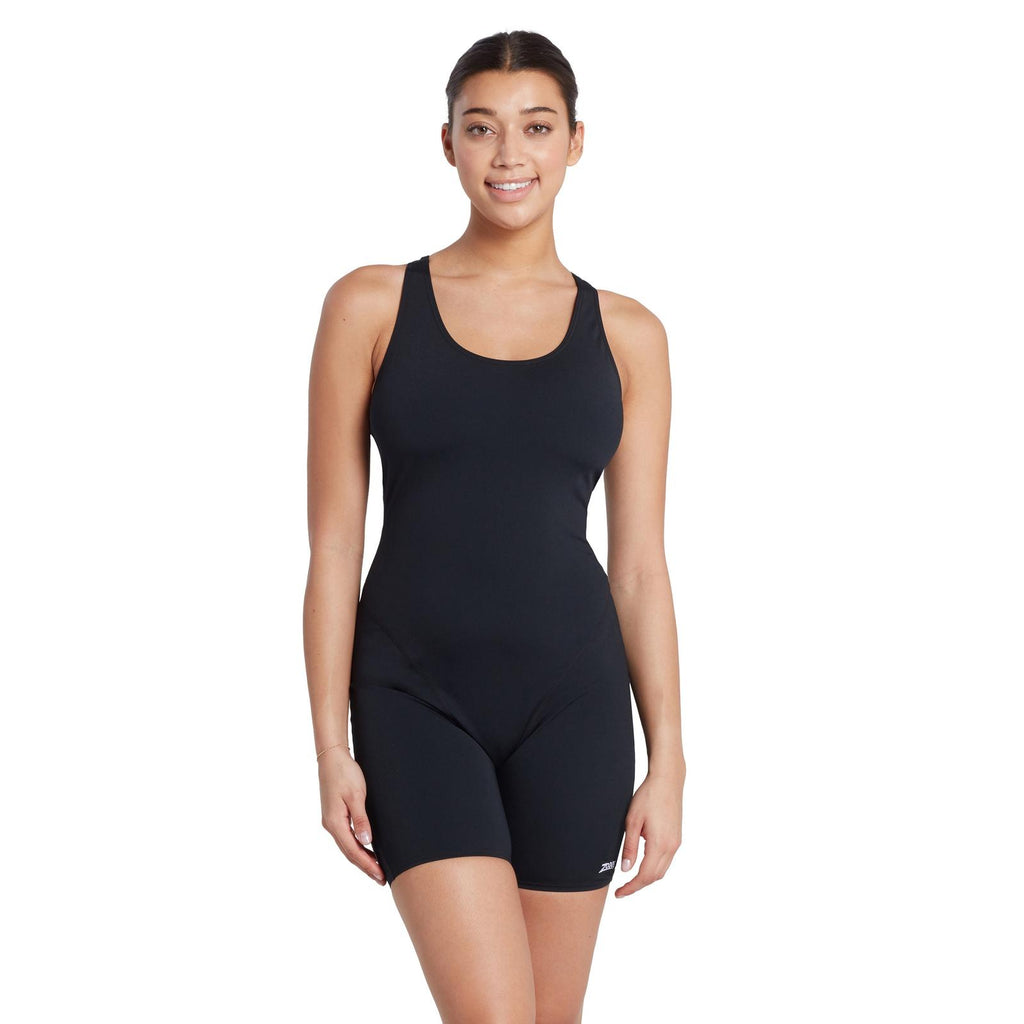 Maillot une pièce Cottesloe Legsuit Femme Noir Taille 42-XXL Zoggs 462561BK42