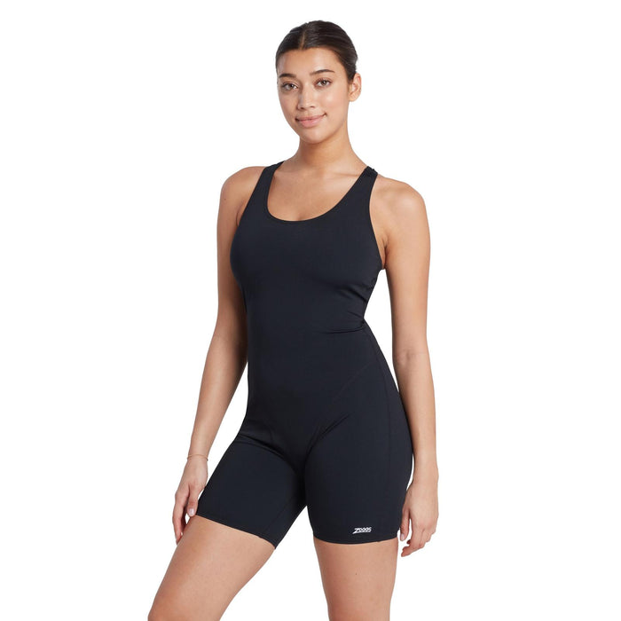 Maillot une pièce Cottesloe Legsuit Femme Noir Taille 42-XXL Zoggs 462561BK42