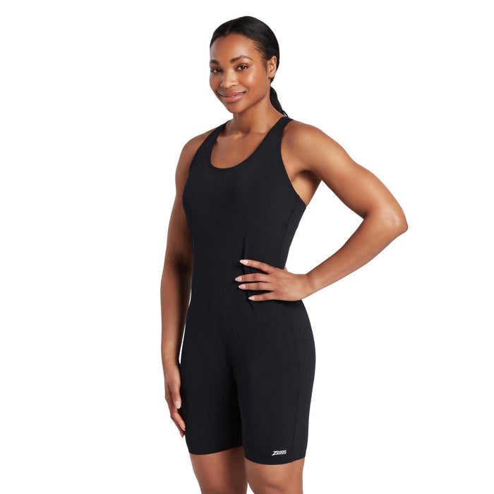 Maillot de bain une pièce Cottesloe Legsuit Femme Noir Taille 44-XXXL Zoggs 462561BK44