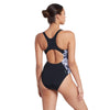 Maillot de bain une pièce Marble Powerback femme noir-blanc Taille 44-XXXL Zoggs 462569BK44