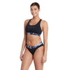 Maillot 2 pièces Marble Actionback Noir-Blanc Taille 30-XXS Zoggs 462571BK30