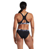 Maillot 2 pièces Marble Actionback Noir-Blanc Taille 30-XXS Zoggs 462571BK30