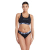 Maillot 2 pièces Marble Actionback Noir-Blanc Taille 36-M Zoggs 462571BK36