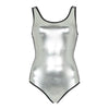 Maillot de bain 1 pièce dos arrondi à doublure argentée Noir Taille 38-L Zoggs 462577BK38