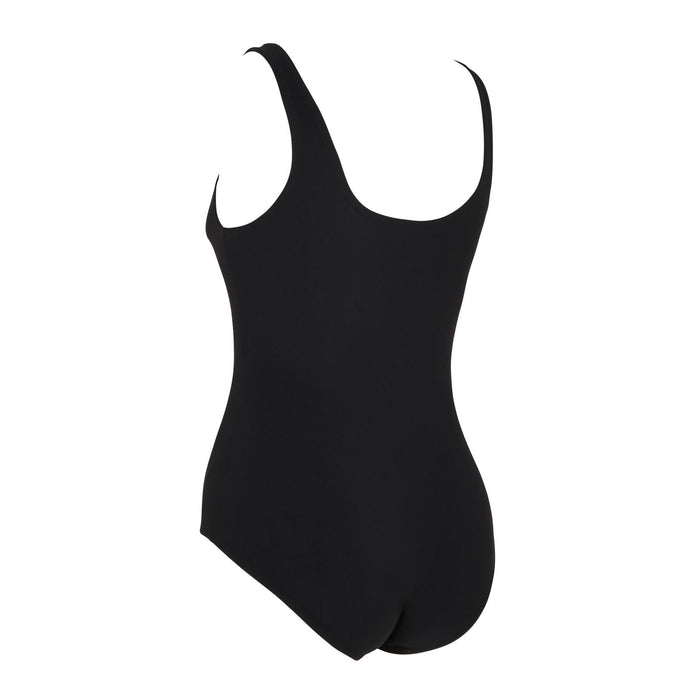 Maillot de bain 1 pièce dos arrondi à doublure argentée Noir Taille 38-L Zoggs 462577BK38
