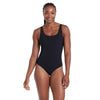 Maillot de bain 1 pièce dos arrondi à doublure argentée Noir Taille 46-4XL Zoggs 462577BK46