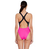 Maillot de bain une pièce Toronto Flyback Magenta-Noir Taille 42-XXL Zoggs 462579MGBK42