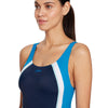 Maillot de bain une pièce Toronto Flyback Bleu marine-Bleu clair Taille 36-M Zoggs 462579NVLB36