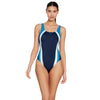 Maillot de bain une pièce Toronto Flyback Bleu marine-Bleu clair Taille 38-L Zoggs 462579NVLB38