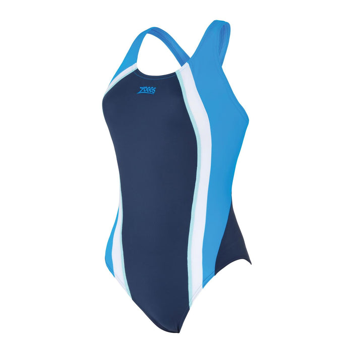 Maillot de bain une pièce Toronto Flyback Bleu marine-Bleu clair Taille 46-4XL Zoggs 462579NVLB46