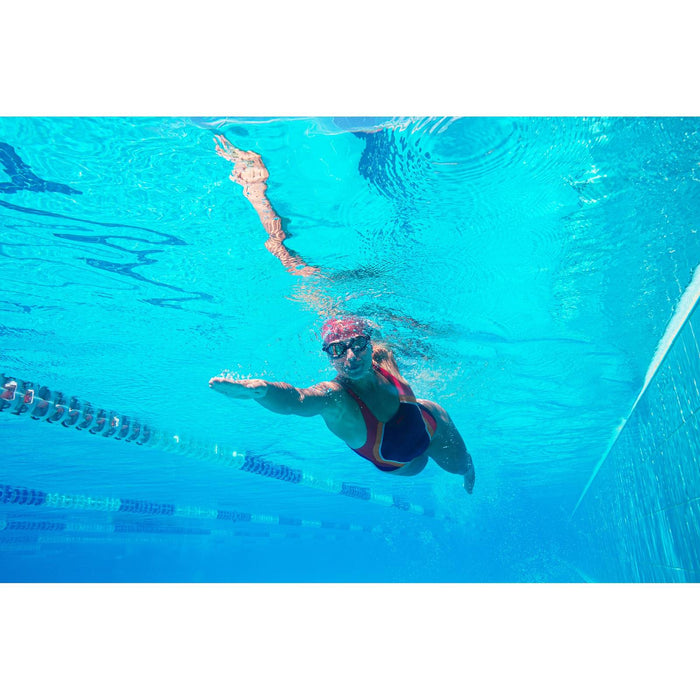 Maillot de bain une pièce Toronto Flyback Bleu marine-Rouge Taille 34-S Zoggs 462579NVRD34