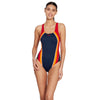 Maillot de bain une pièce Toronto Flyback Bleu marine-Rouge Taille 42-XXL Zoggs 462579NVRD42