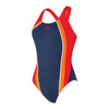 Maillot de bain une pièce Toronto Flyback Bleu marine-Rouge Taille 46-4XL Zoggs 462579NVRD46
