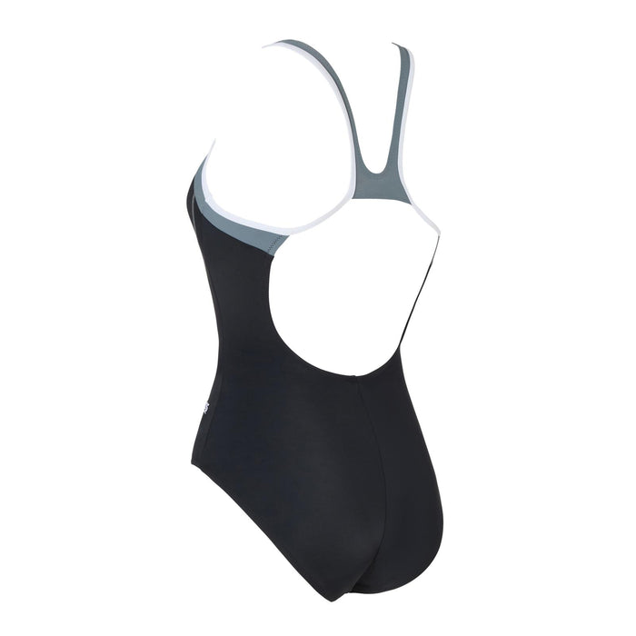 Maillot de bain une pièce Tokyo Iceback noir-gris Taille 46-4XL Zoggs 462580BKGY46