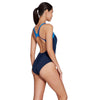 Maillot de bain une pièce Tokyo Iceback bleu marine-bleu clair Taille 40-XL Zoggs 462580NVLB40