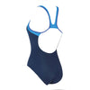Maillot de bain une pièce Tokyo Iceback bleu marine-bleu clair Taille 44-XXXL Zoggs 462580NVLB44