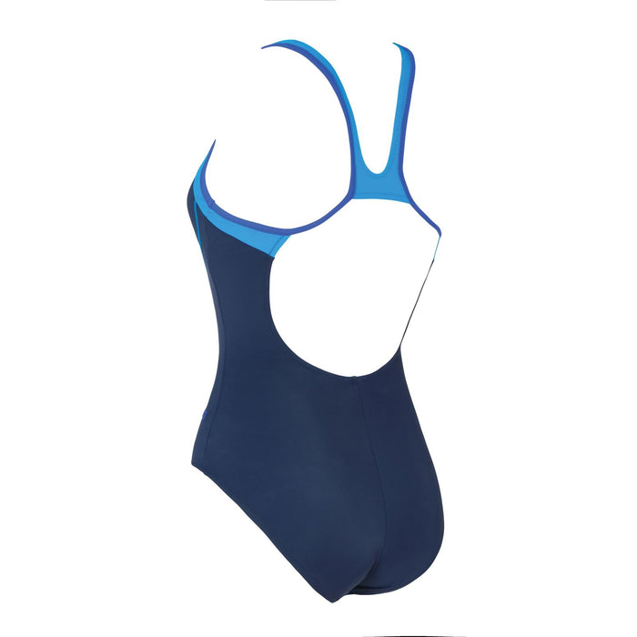 Maillot de bain une pièce Tokyo Iceback bleu marine-bleu clair Taille 50-6XL Zoggs 462580NVLB50