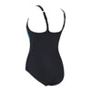 Maillot de bain une pièce Sydney U noir-gris Taille 40-XL Zoggs 462581BKGY40