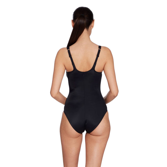 Maillot de bain une pièce Sydney U noir-gris Taille 48-5XL Zoggs 462581BKGY48