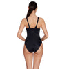 Maillot de bain une pièce Sydney U noir-blanc Taille 32-XS Zoggs 462581BKWH32