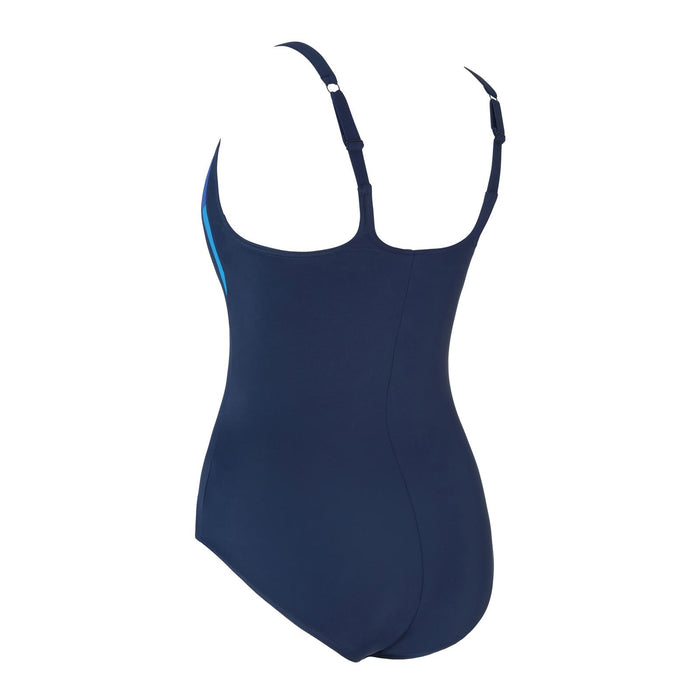 Maillot de bain une pièce Sydney U bleu marine-bleu royal Taille 40-XL Zoggs 462581NVRY40