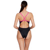 Maillot de bain une pièce Kona Triback Noir-Magenta Taille 28-XXXS Zoggs 462582BKMG28