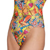 Maillot de bain une pièce Printed Rayback E+ imprimé Peckish Taille 28-XXXS Zoggs 462583PECK28