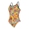 Maillot de bain une pièce Printed Rayback E+ imprimé Peckish Taille 28-XXXS Zoggs 462583PECK28