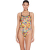 Maillot de bain une pièce Printed Rayback E+ imprimé Peckish Taille 30-XXS Zoggs 462583PECK30