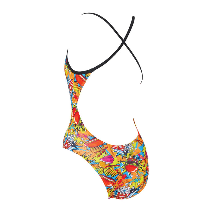 Maillot de bain une pièce Printed Rayback E+ imprimé Peckish Taille 30-XXS Zoggs 462583PECK30