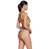 Maillot de bain une pièce Printed Rayback E+ imprimé Peckish Taille 36-M Zoggs 462583PECK36