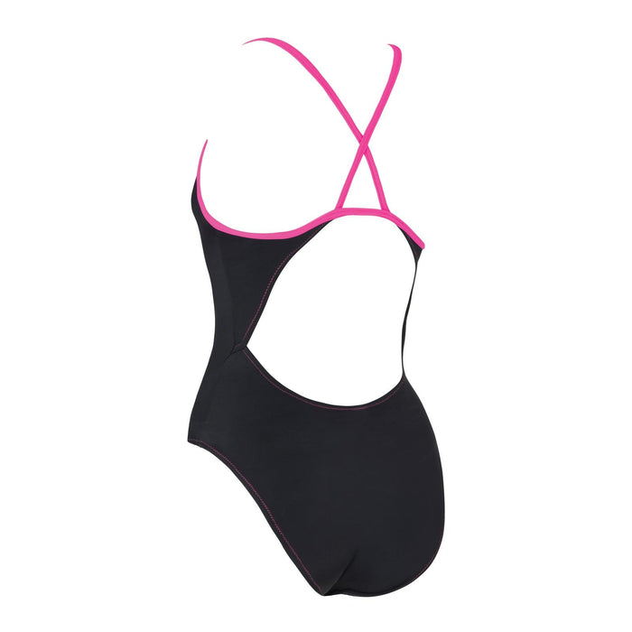 Maillot de bain une pièce Rome Rayback Noir-Magenta Taille 34-S Zoggs 462584BKMG34