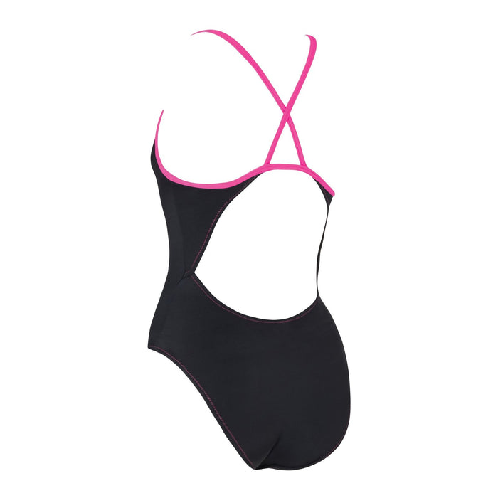 Maillot de bain une pièce Rome Rayback Noir-Magenta Taille 36-M Zoggs 462584BKMG36