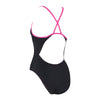 Maillot de bain une pièce Rome Rayback Noir-Magenta Taille 36-M Zoggs 462584BKMG36