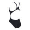Maillot de bain une pièce Melbourne Haxback Noir-Blanc Taille 32-XS Zoggs 462585BKWH32