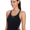Maillot de bain une pièce Melbourne Haxback Noir-Blanc Taille 34-S Zoggs 462585BKWH34