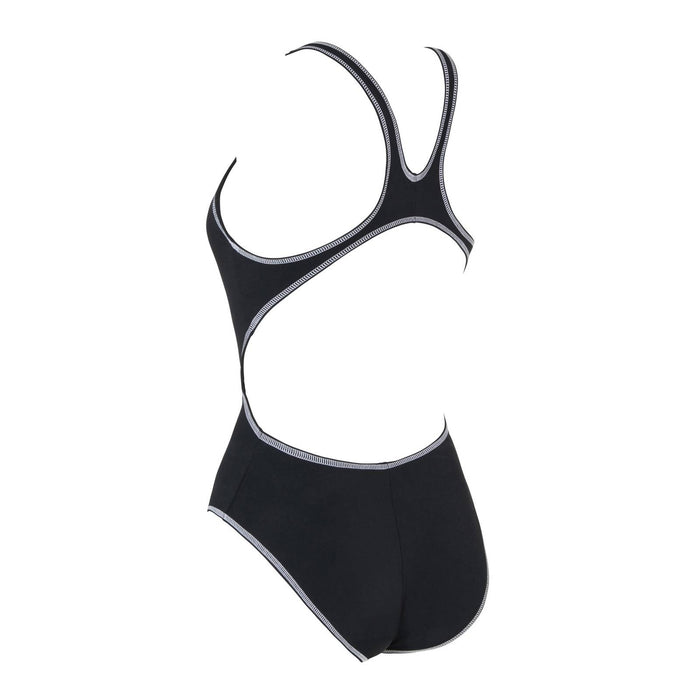 Maillot de bain une pièce Melbourne Haxback Noir-Blanc Taille 34-S Zoggs 462585BKWH34