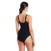Maillot de bain 1 pièce Sandon à dos arrondi réglable Femme Noir Taille 44-XXXL Zoggs 462586BK44